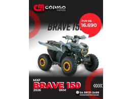 MXF - BRAVE 150 - 2026/2026 - Cinza - R$ 16.690,00