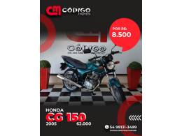 HONDA - CG 150 - 2005/2005 - Verde - R$ 8.500,00