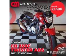 HONDA - CB 250F TWISTER - 2021/2021 - Vermelha - R$ 21.500,00
