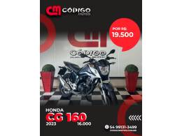 HONDA - CG 160 - 2023/2023 - Cinza - R$ 19.500,00