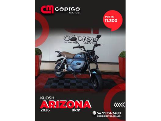 KLOSH - ARIZONA - 2026/2026 - Prata - R$ 11.300,00