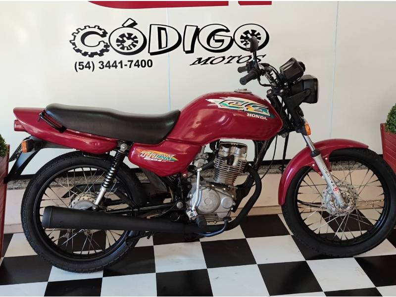 HONDA - CG 125 - 1999/1999 - Vermelha - R$ 7.300,00