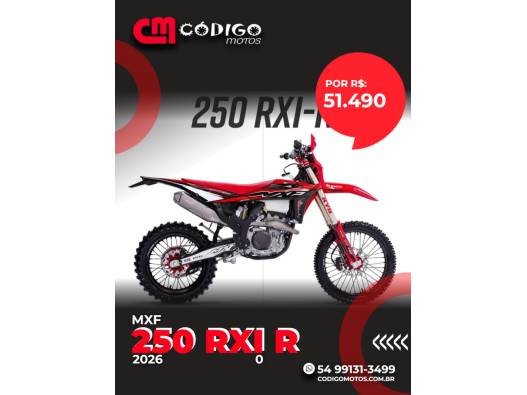 MXF - 250 RXI R - 2026/2026 - Preta - R$ 51.490,00