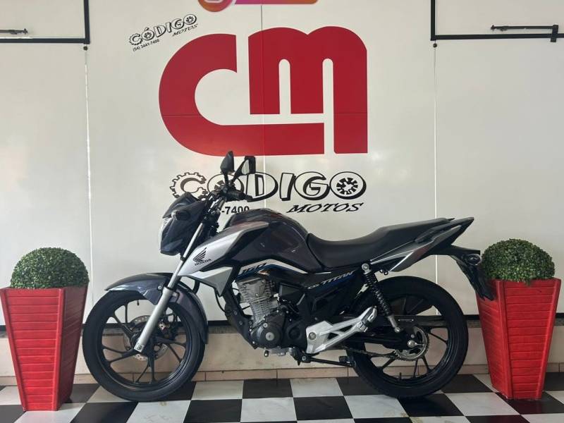 HONDA - CG 160 - 2023/2023 - Cinza - R$ 19.500,00